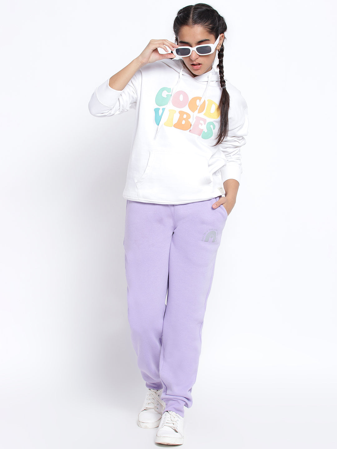 Lil Tomatoes Girls Cotton Fleece Trackpant