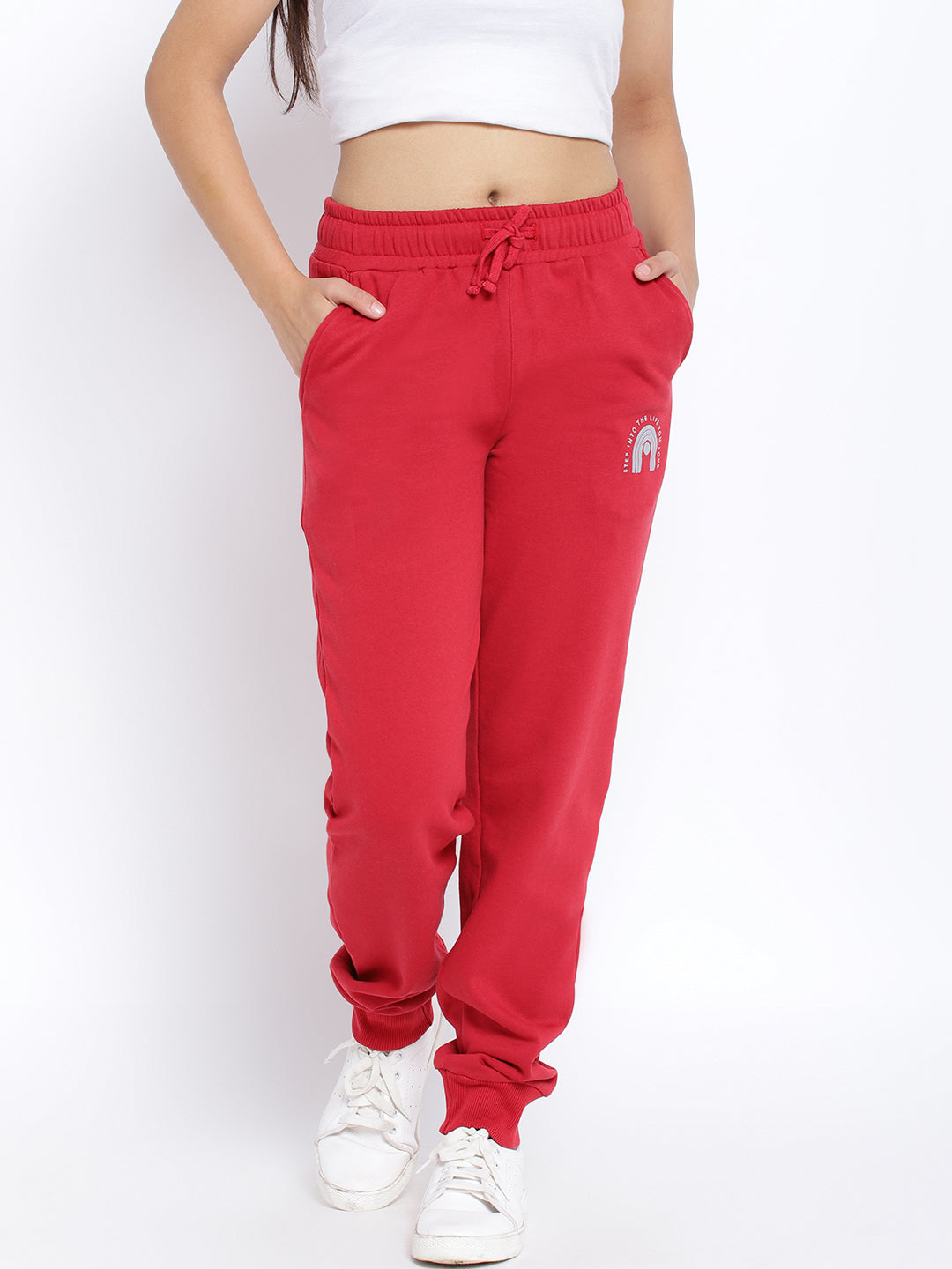 Lil Tomatoes Girls Cotton Fleece Trackpant