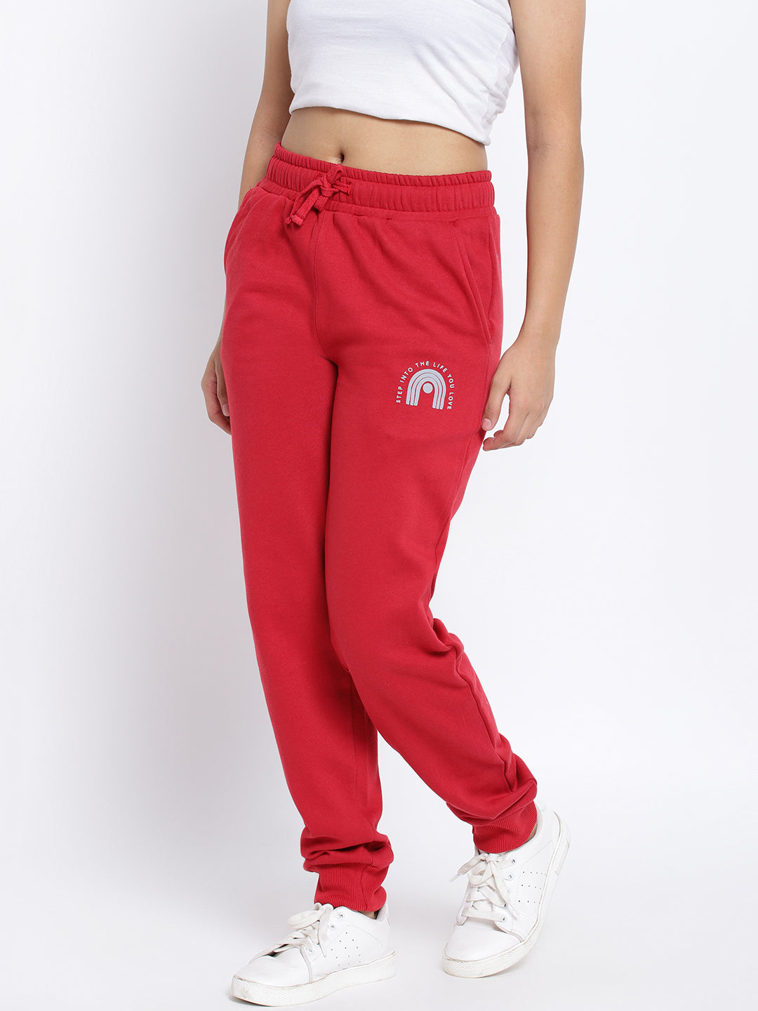 Lil Tomatoes Girls Cotton Fleece Trackpant