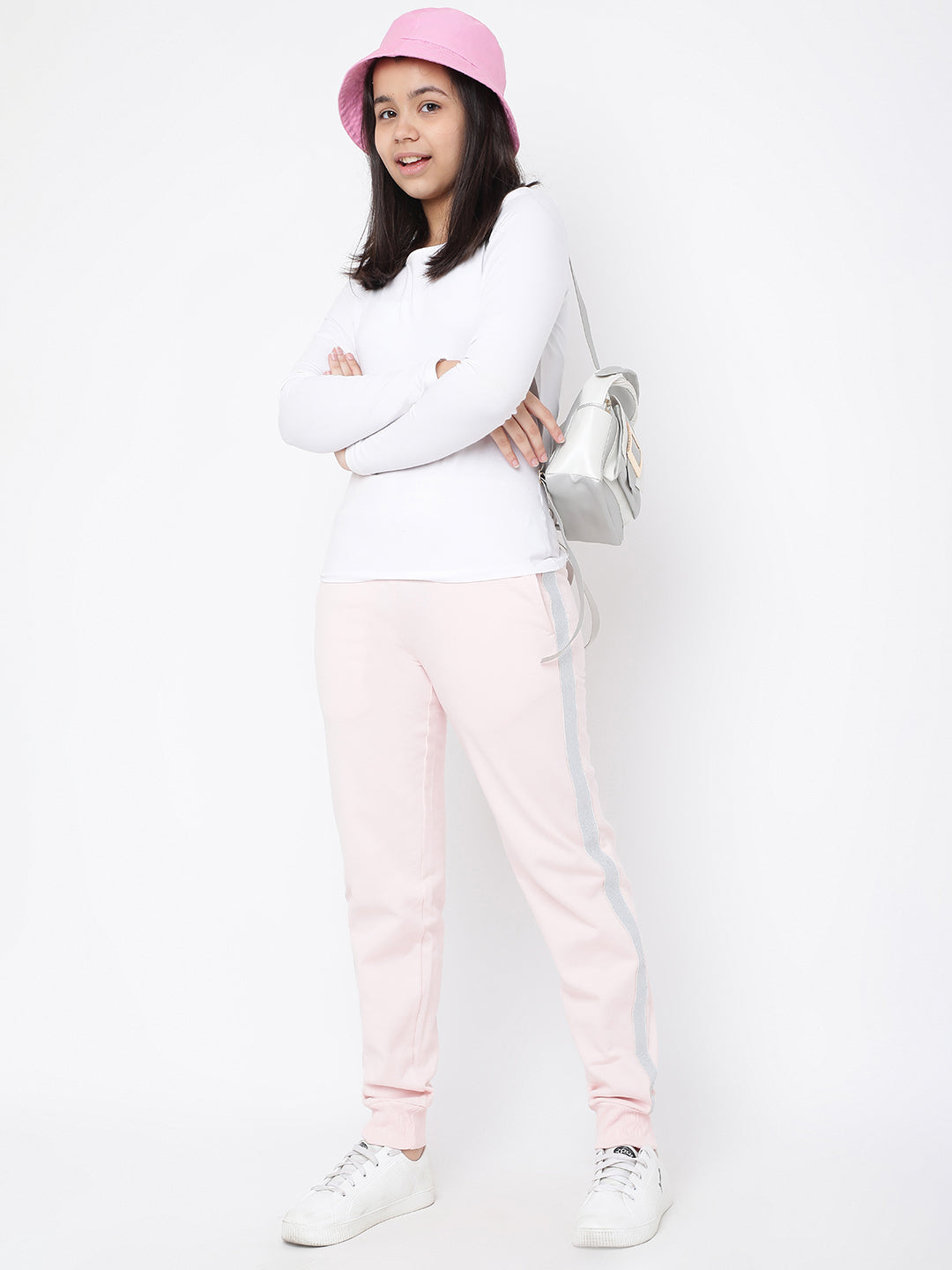Lil Tomatoes Girls Cotton Fleece Joggers