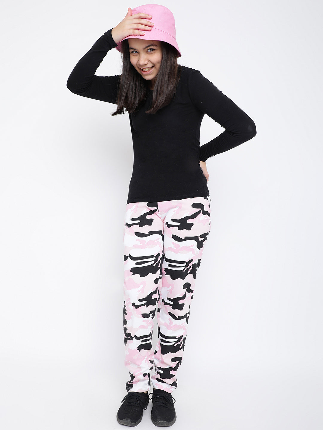 Lil Tomatoes Girls Cotton Fleece Trackpants
