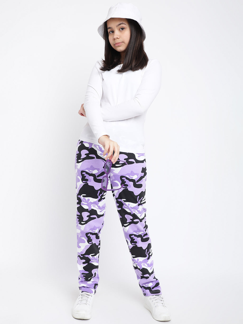 Lil Tomatoes Girls Cotton Fleece Trackpants