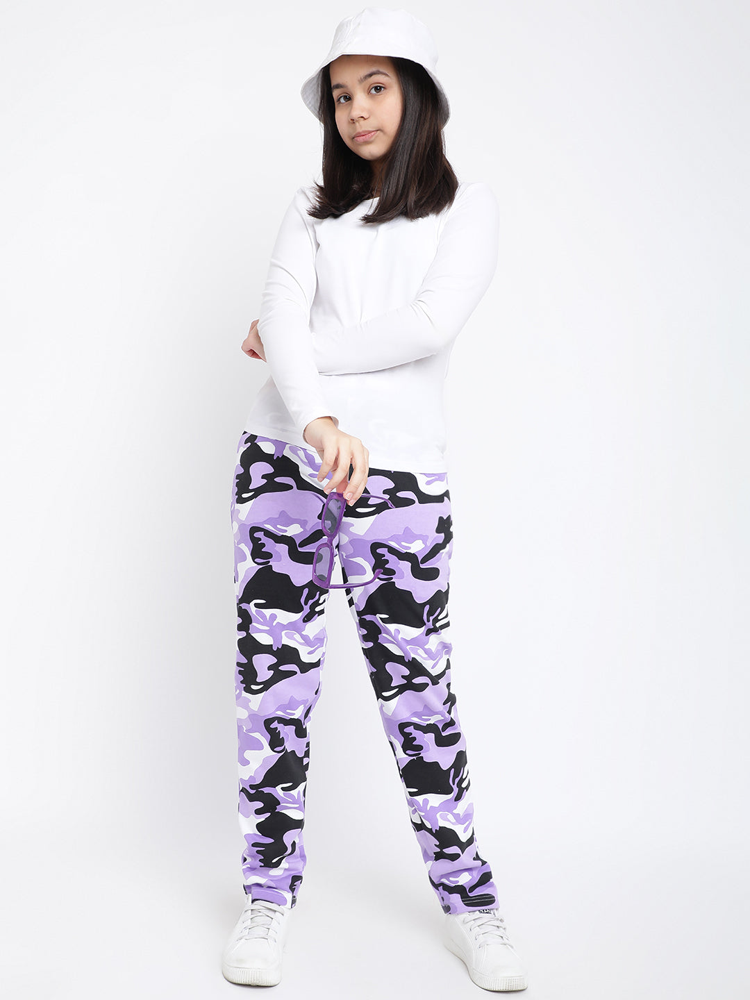 Lil Tomatoes Girls Cotton Fleece Trackpants