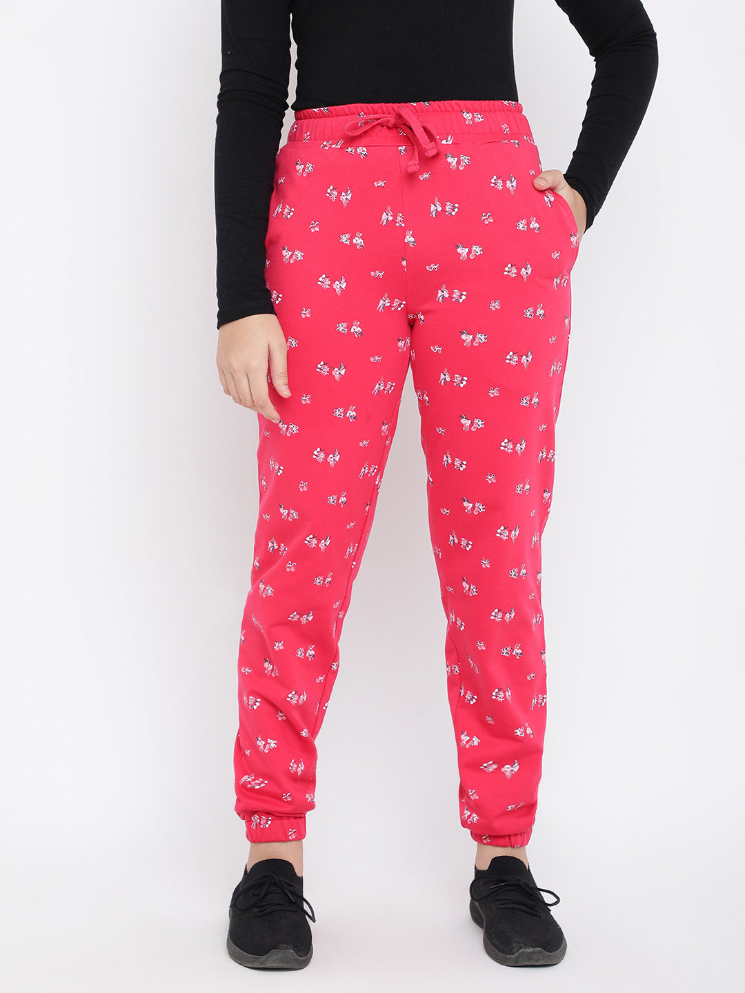 Lil Tomatoes Girls Cotton Looper Joggers