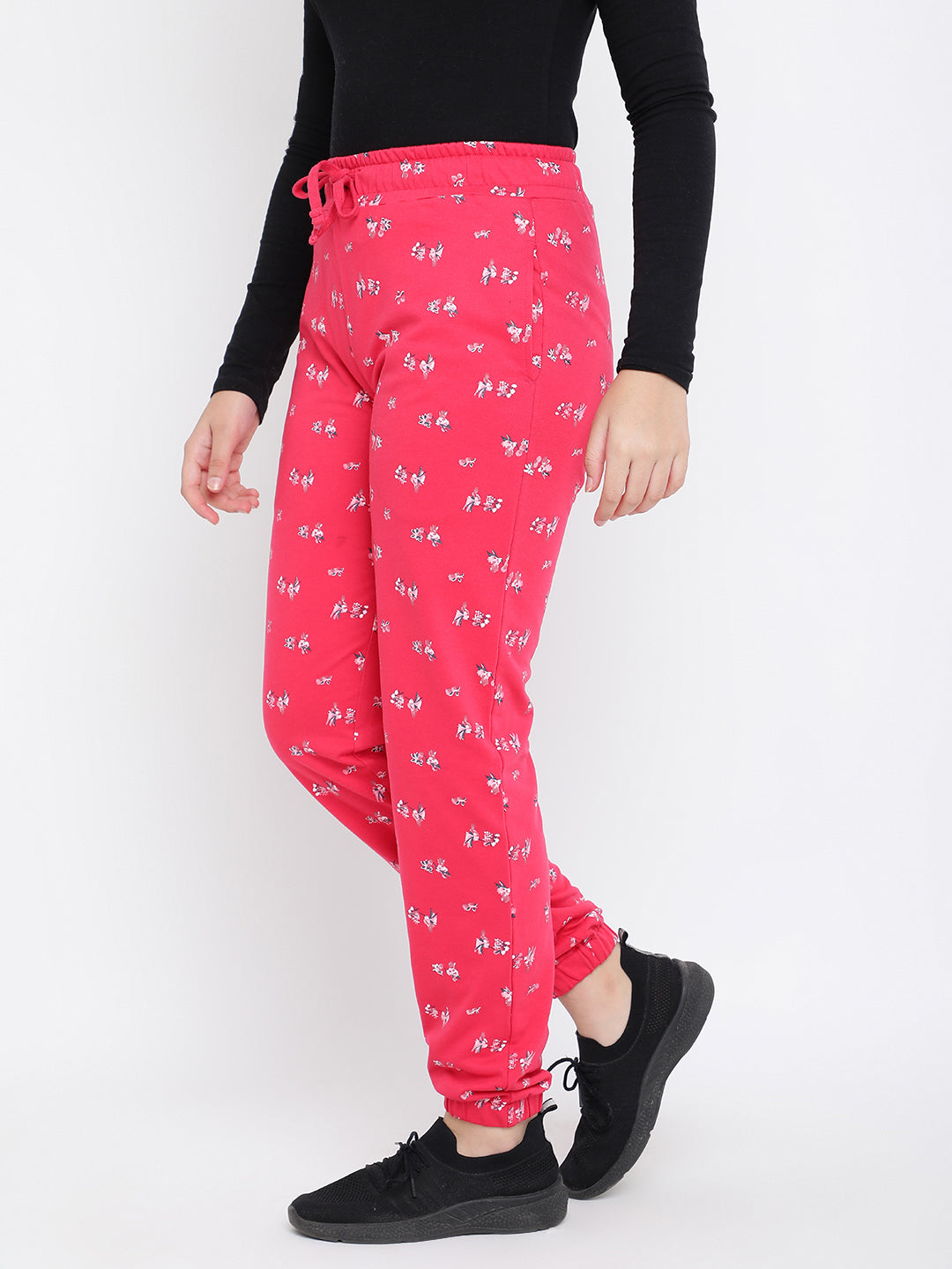Lil Tomatoes Girls Cotton Looper Joggers