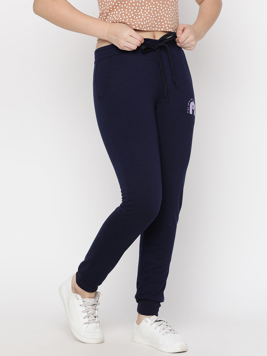 Lil Tomatoes Girls Light Weight Cotton Looper Joggers