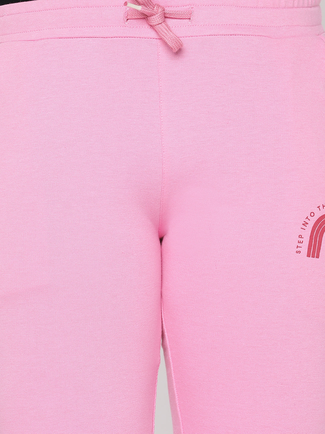 Lil Tomatoes Girls Light Weight Cotton Looper Joggers