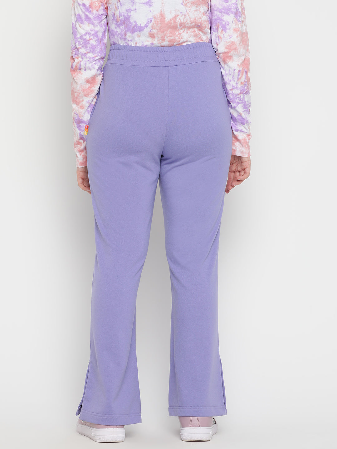 Lil Tomatoes Girls Cotton Looper Flared Trackpant