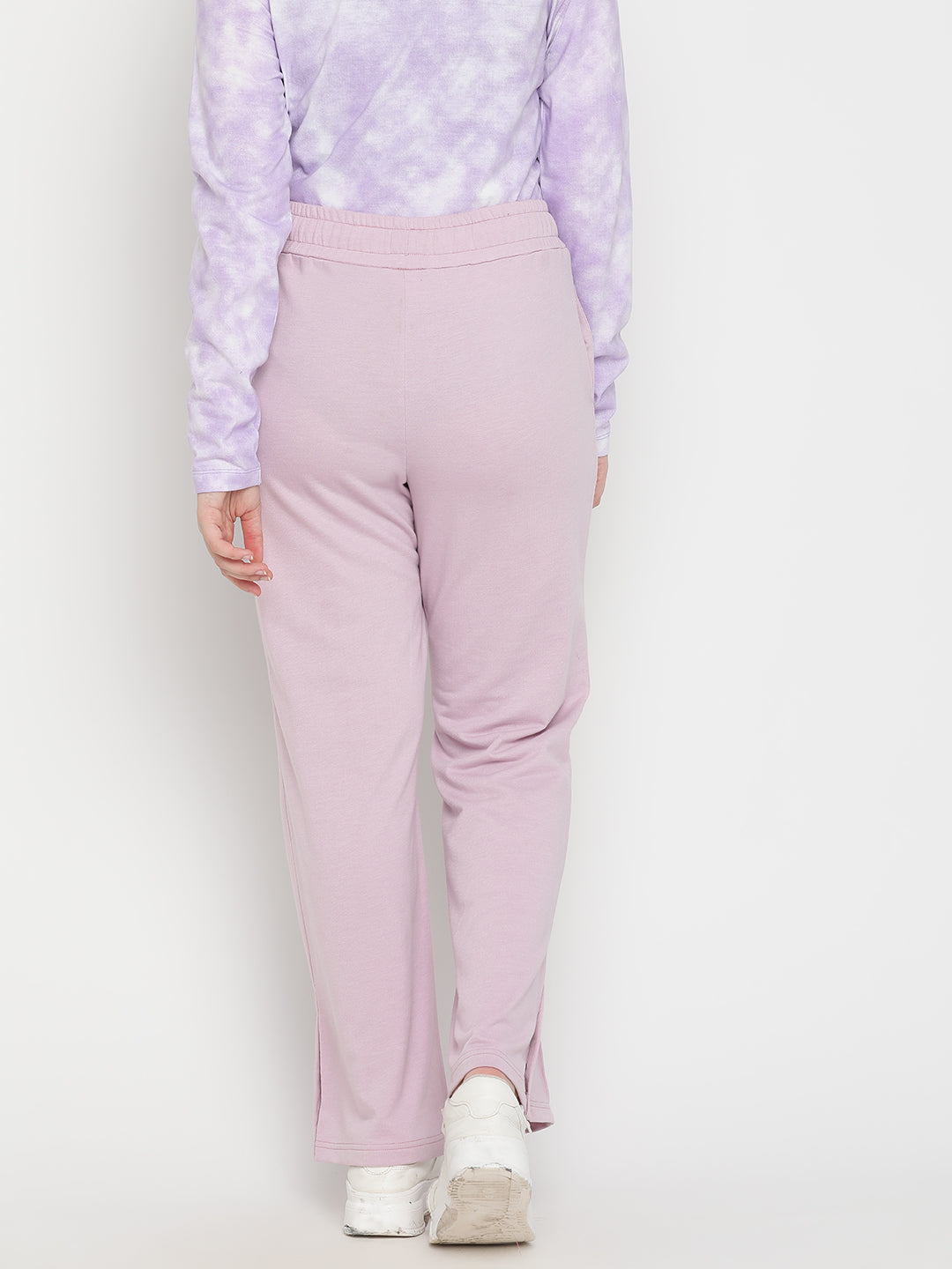 Lil Tomatoes Girls Cotton Looper Flared Trackpant