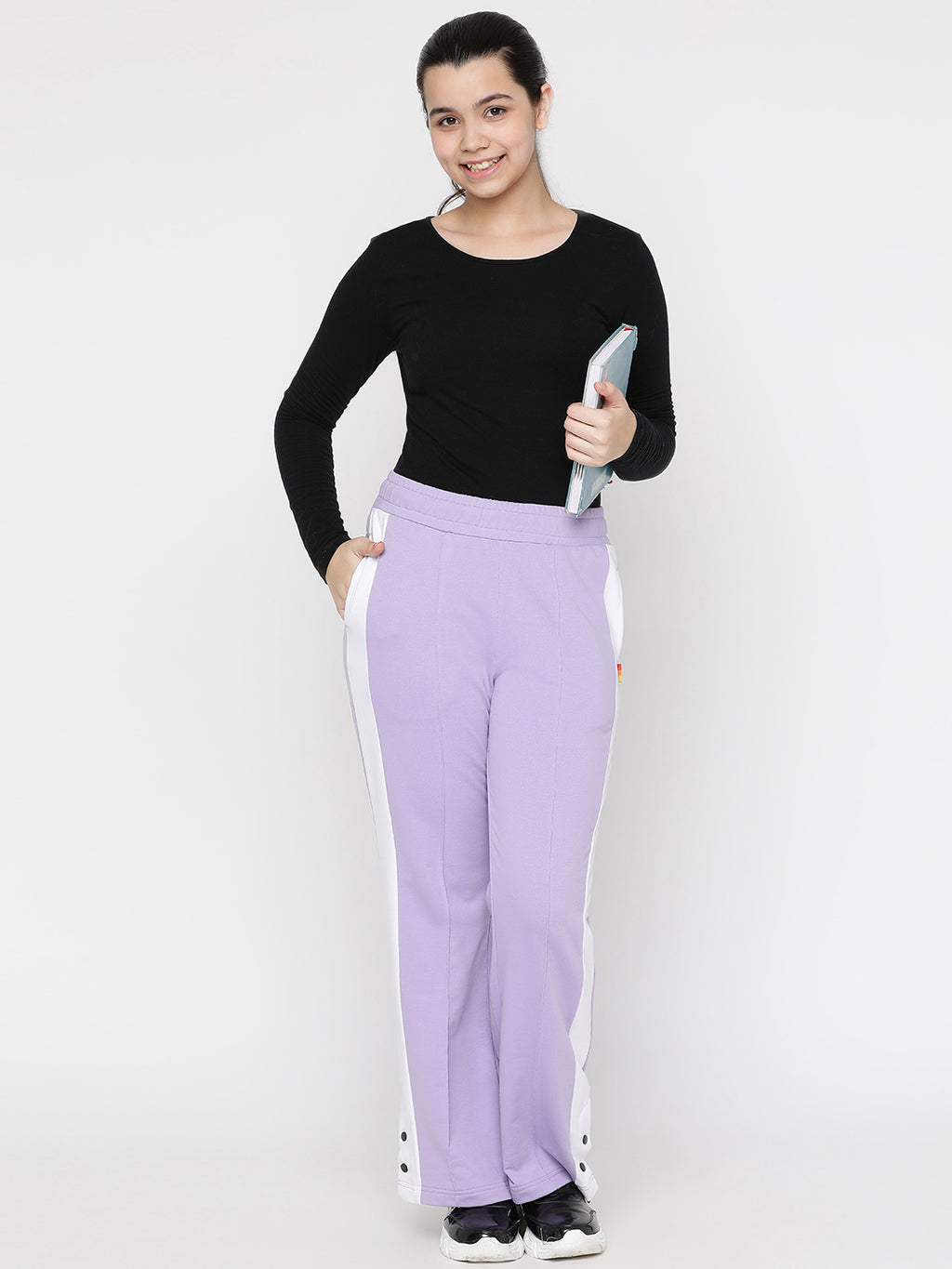 Lil Tomatoes Girls Light Weight Cotton Looper Trackpant