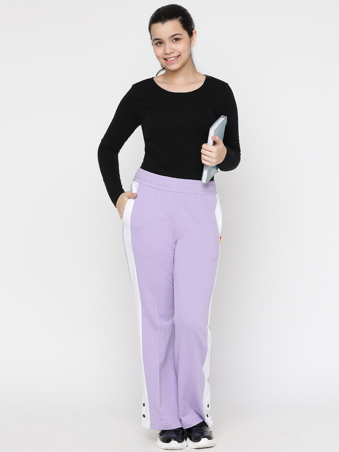 Lil Tomatoes Girls Light Weight Cotton Looper Trackpant