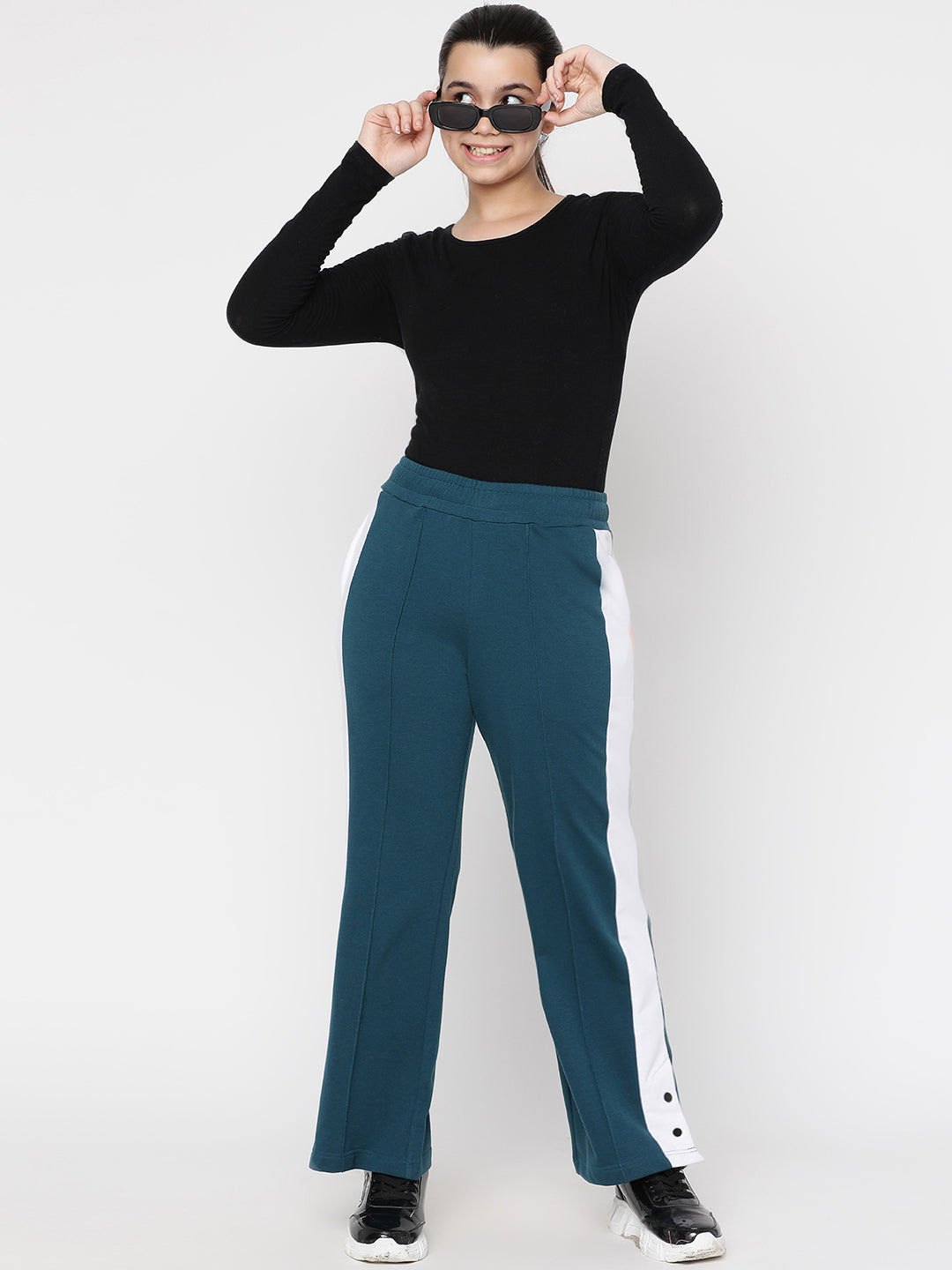 Lil Tomatoes Girls Light Weight Cotton Looper Trackpant