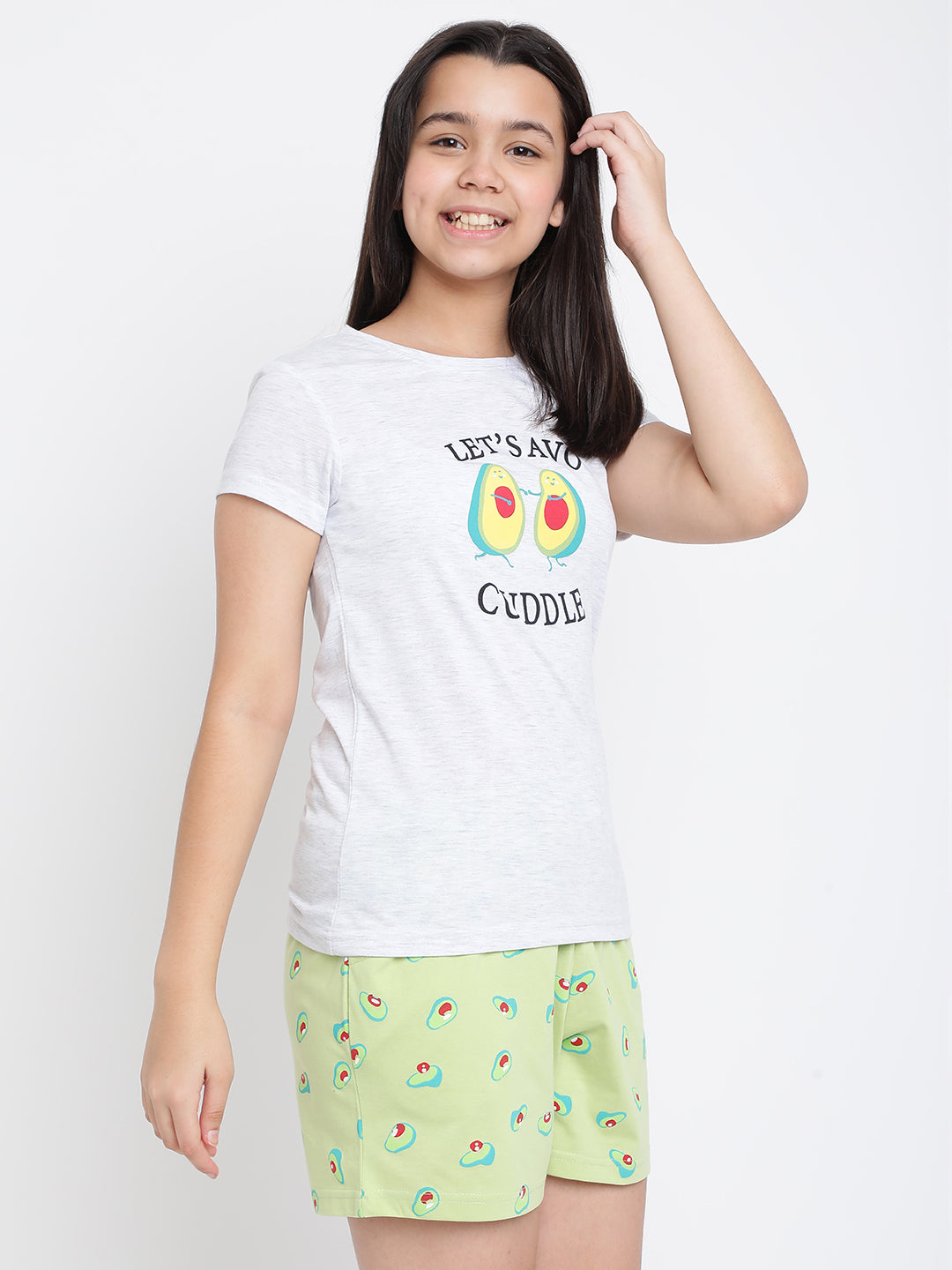 Lil Tomatoes Girls Cotton Night Suits