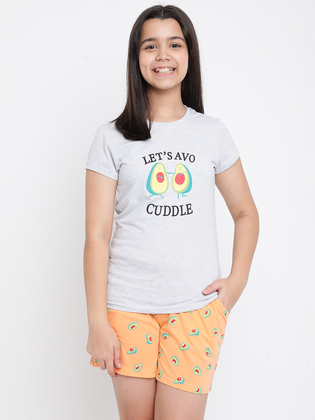 Lil Tomatoes Girls Cotton Night Suits
