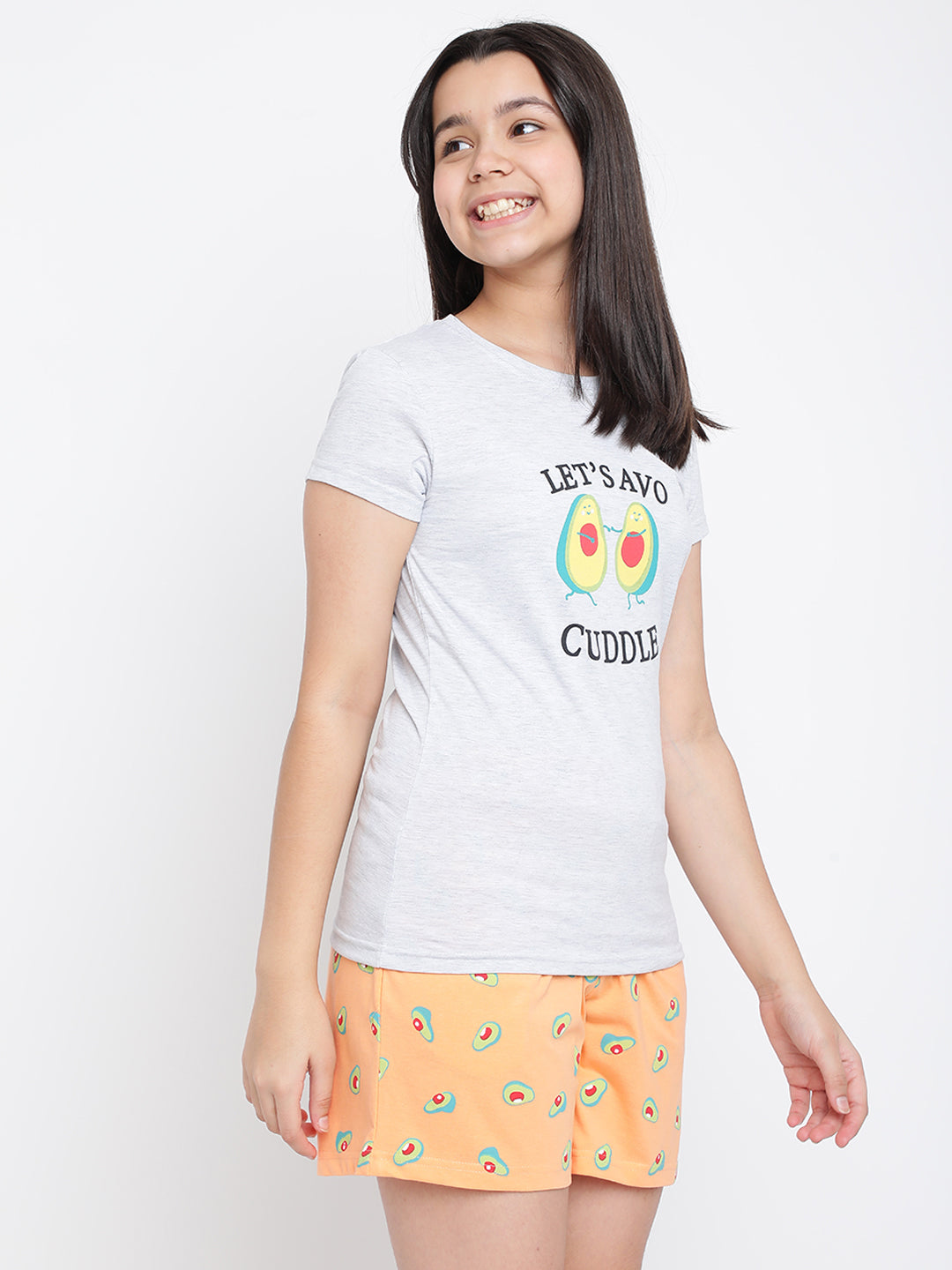 Lil Tomatoes Girls Cotton Night Suits