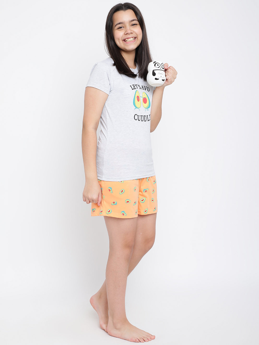 Lil Tomatoes Girls Cotton Night Suits