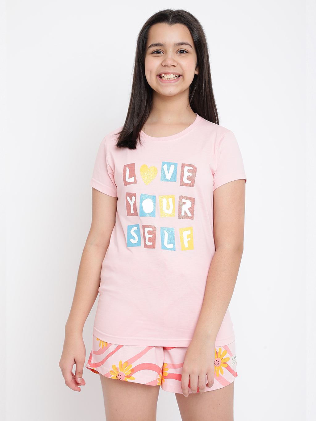 Lil Tomatoes Girls Cotton Night Suits