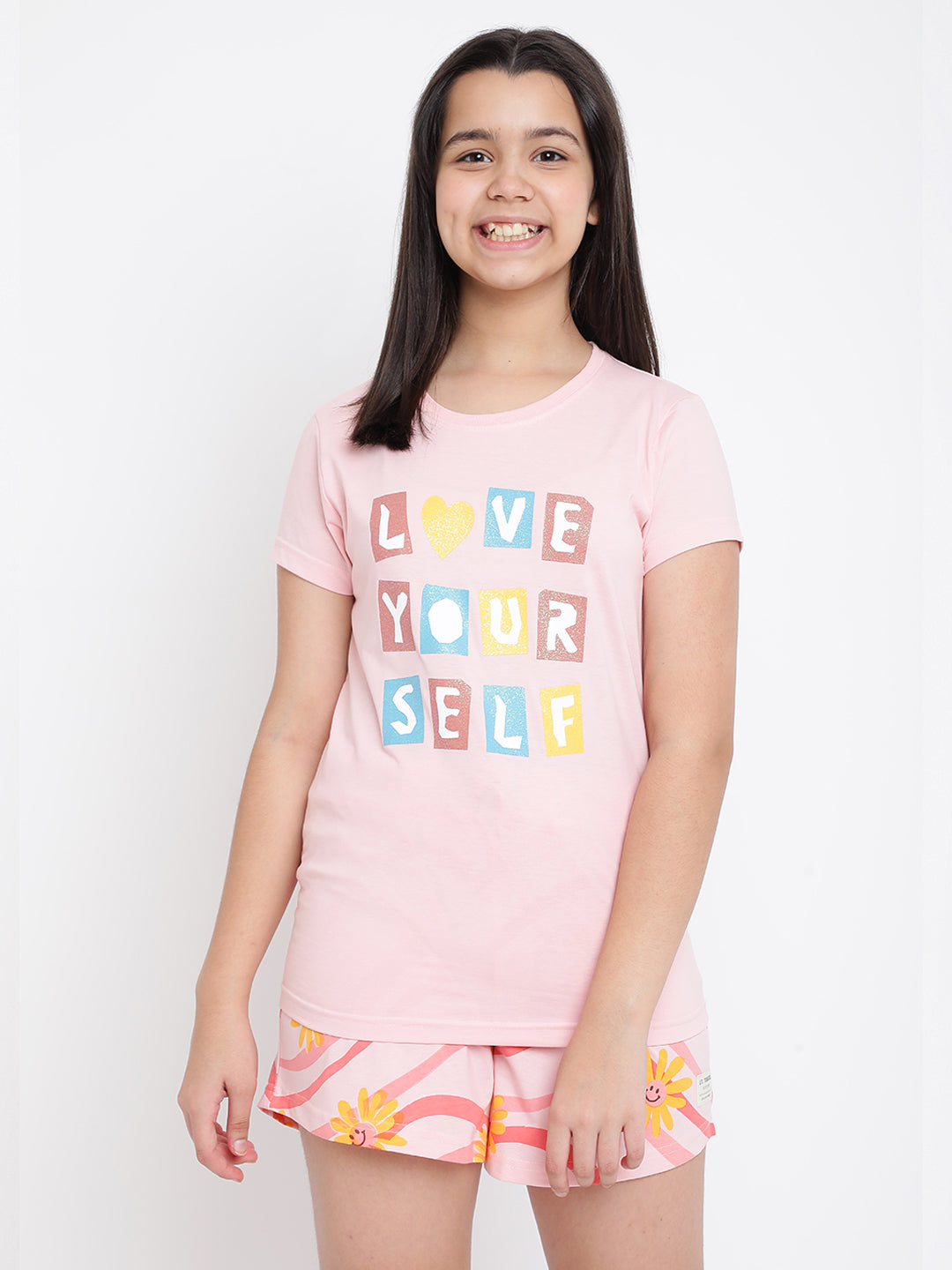 Lil Tomatoes Girls Cotton Night Suits
