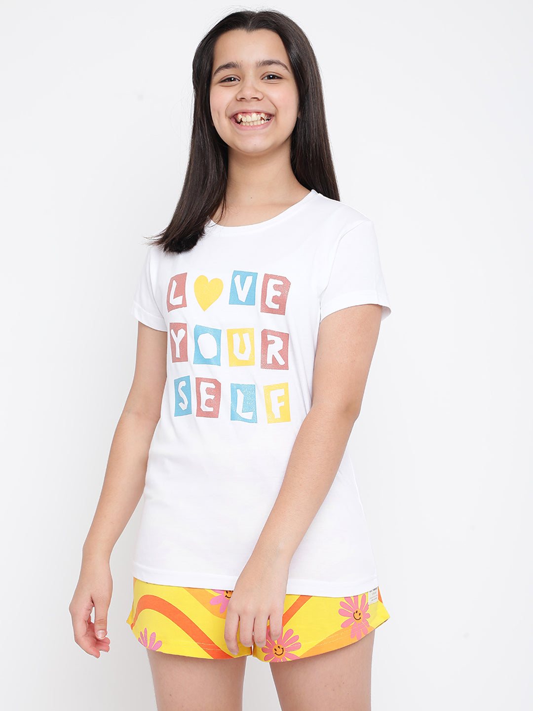 Lil Tomatoes Girls Cotton Night Suits