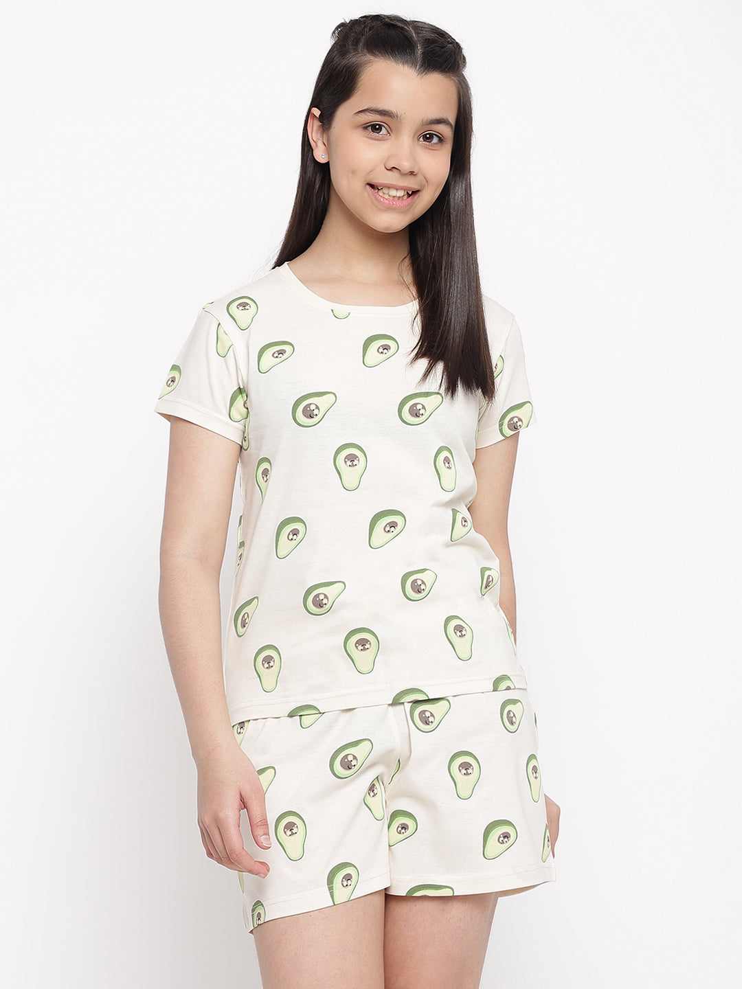 Lil Tomatoes Girls Cotton Night Suits