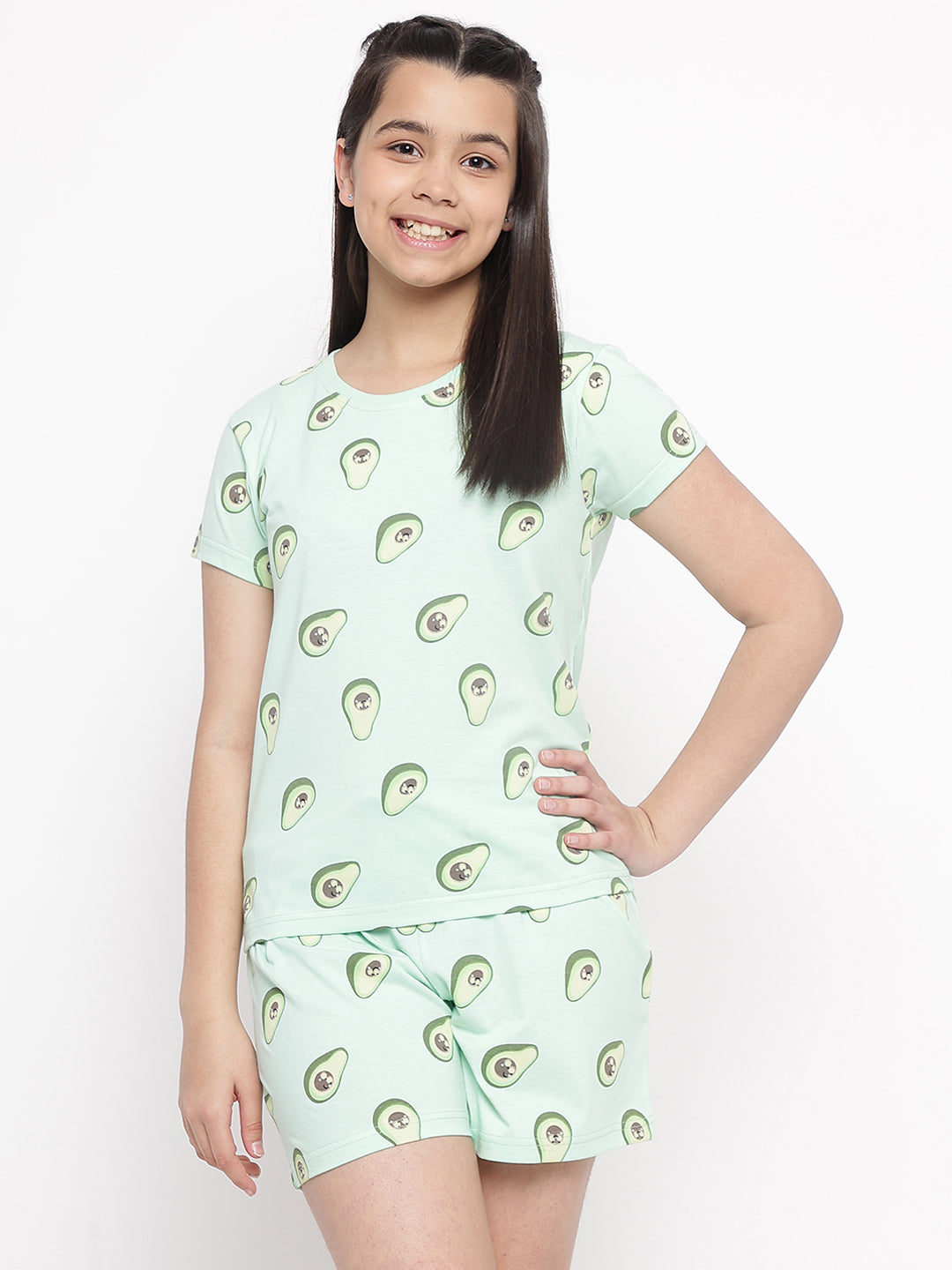 Lil Tomatoes Girls Cotton Night Suits