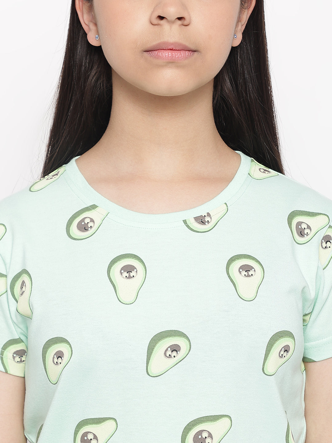 Lil Tomatoes Girls Cotton Night Suits