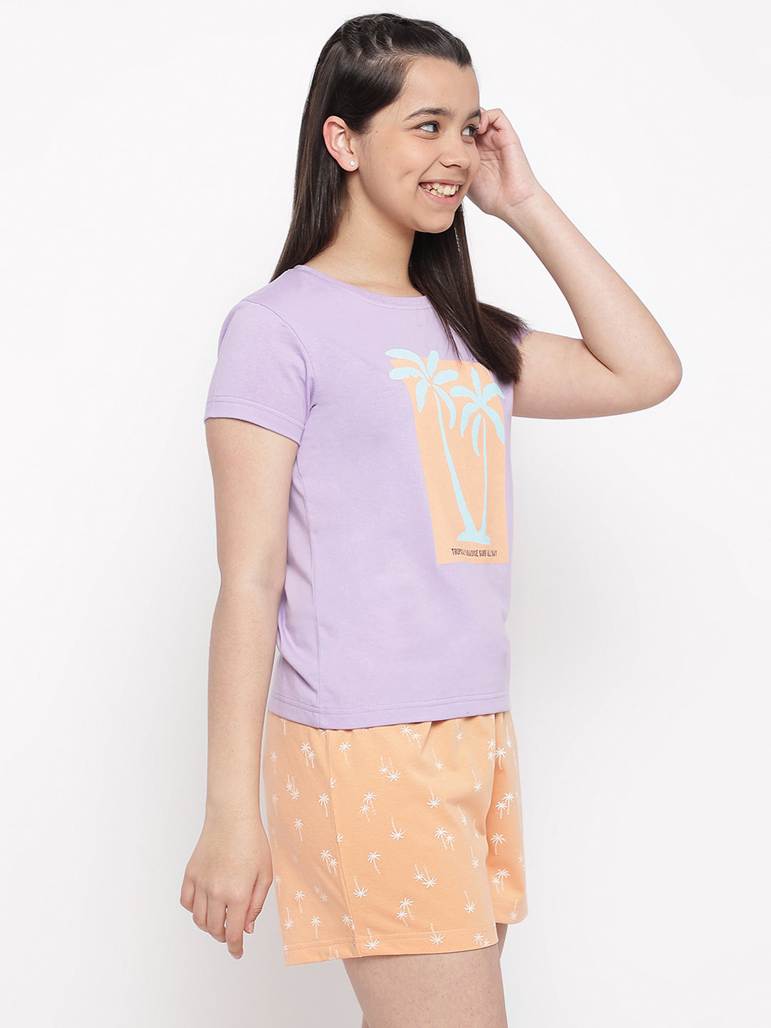 Lil Tomatoes Girls Cotton Night Suits