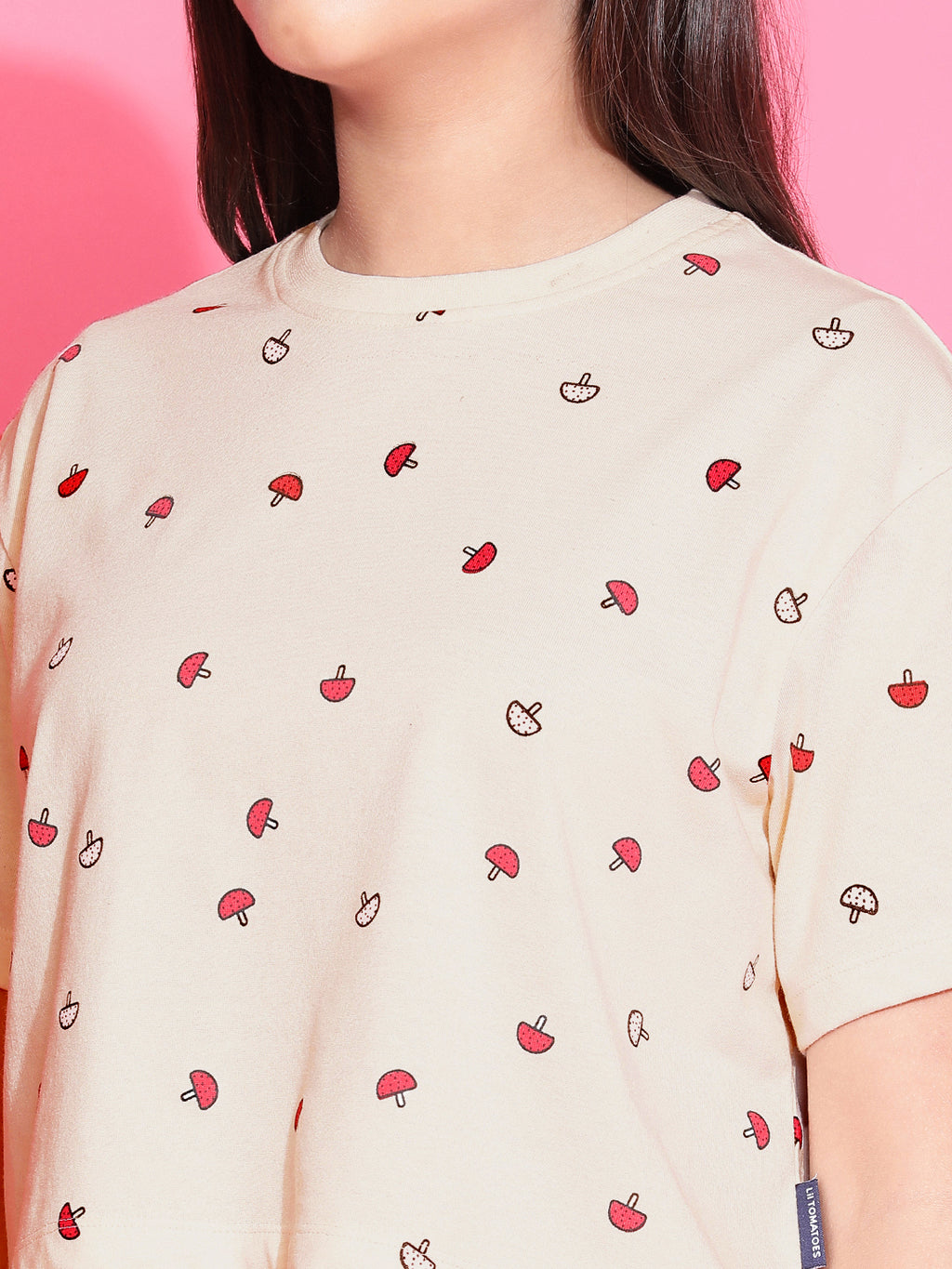 Lil Tomatoes Girls Cotton Night Suits