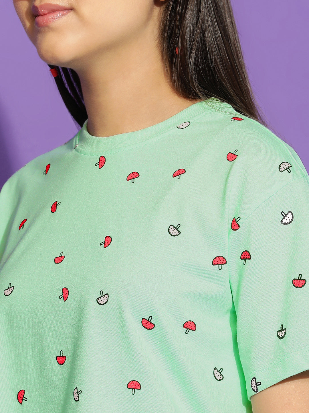 Lil Tomatoes Girls Cotton Night Suits