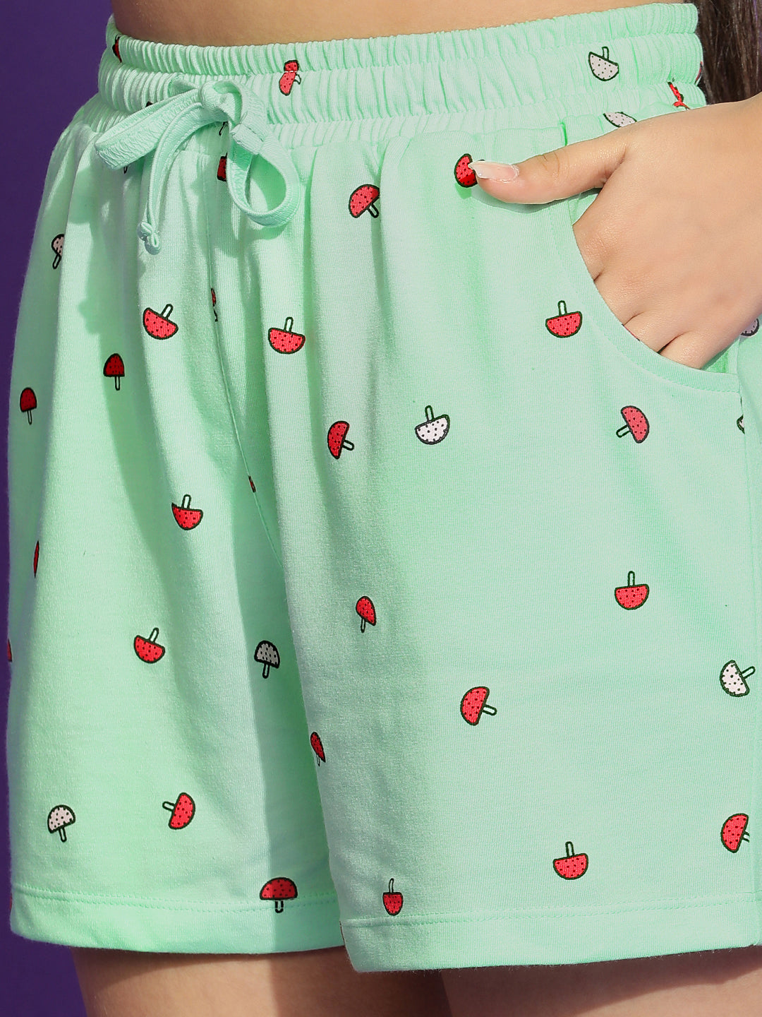 Lil Tomatoes Girls Cotton Night Suits