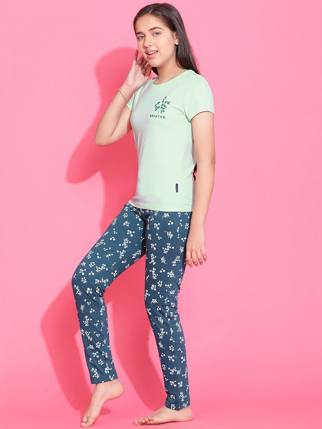 Lil Tomatoes Girls Cotton Night Suits