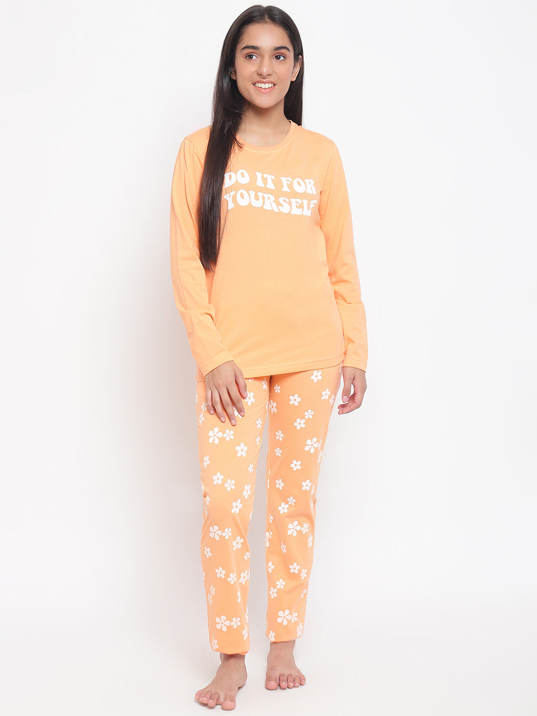 Li'l Tomatoes Girls Cotton Night Suits
