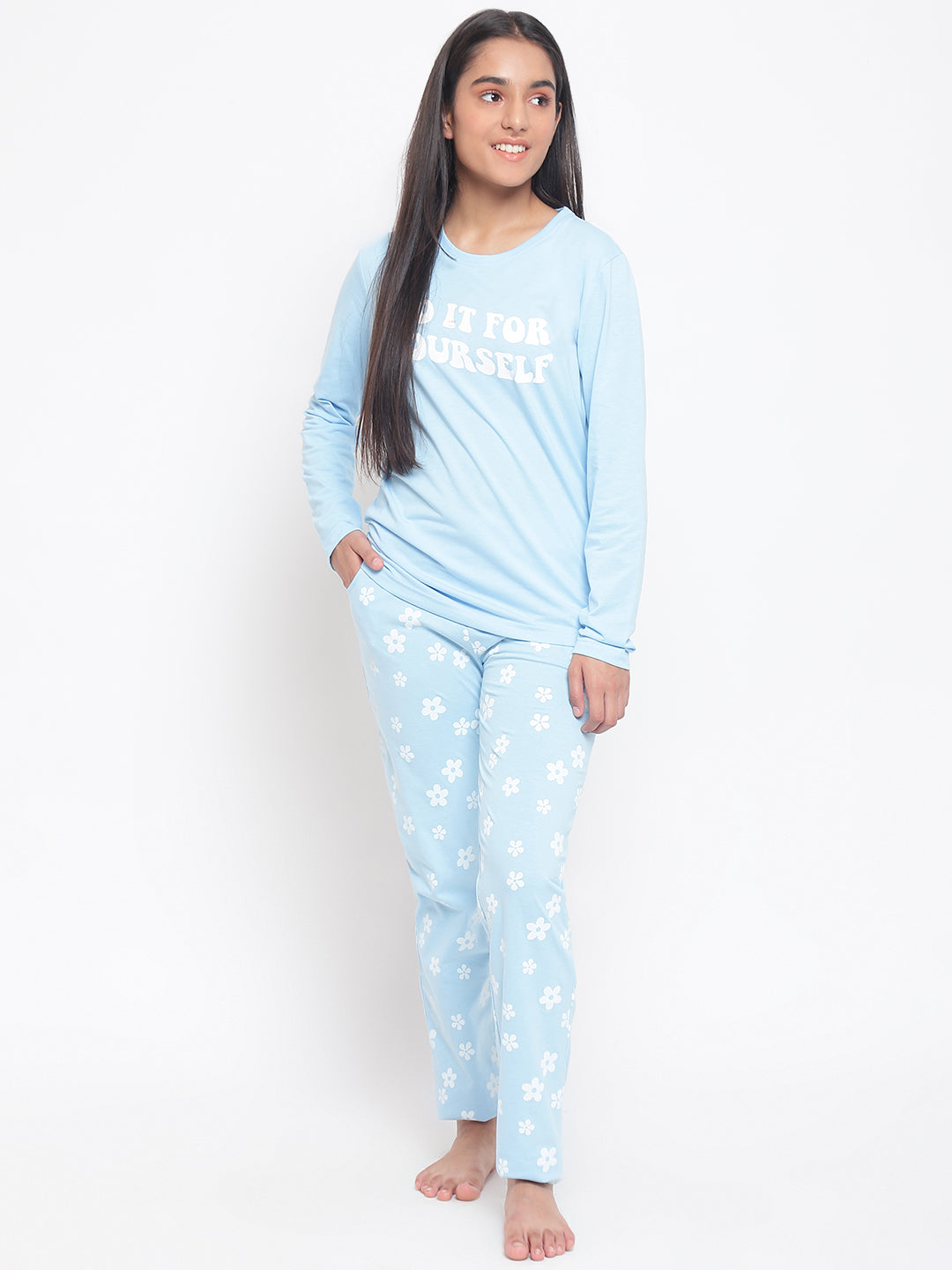 Li'l Tomatoes Girls Cotton Night Suits