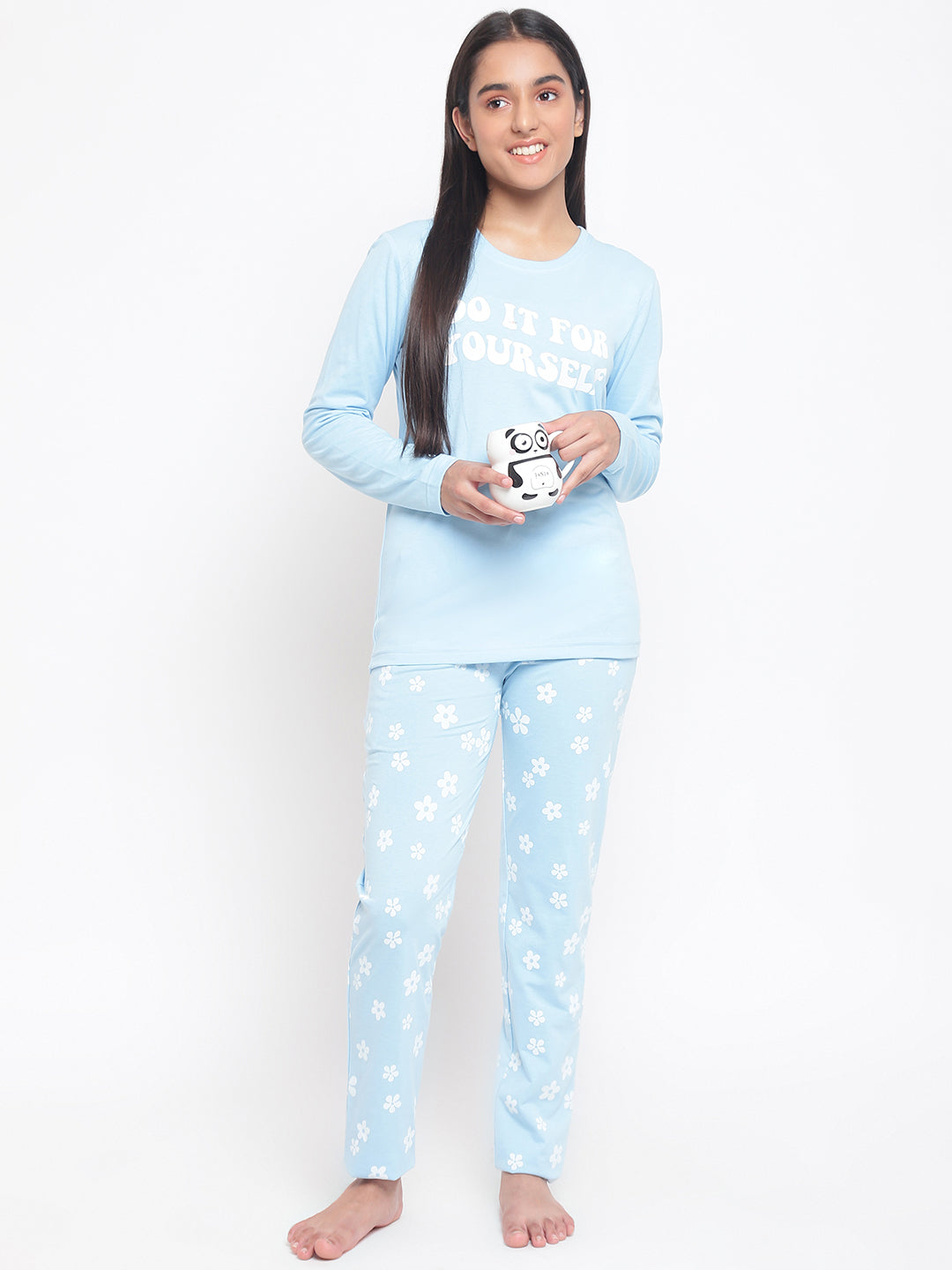 Li'l Tomatoes Girls Cotton Night Suits