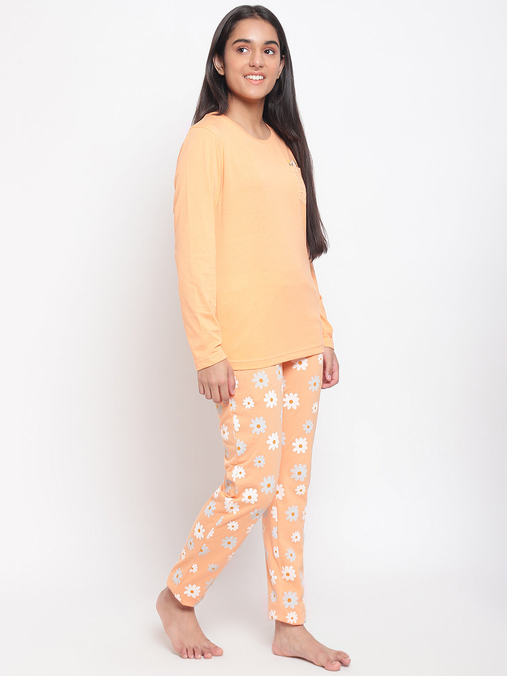 Li'l Tomatoes Girls Cotton Night Suits