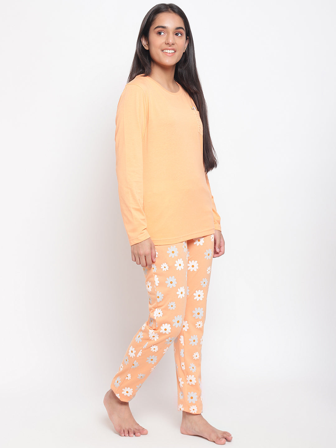 Li'l Tomatoes Girls Cotton Night Suits