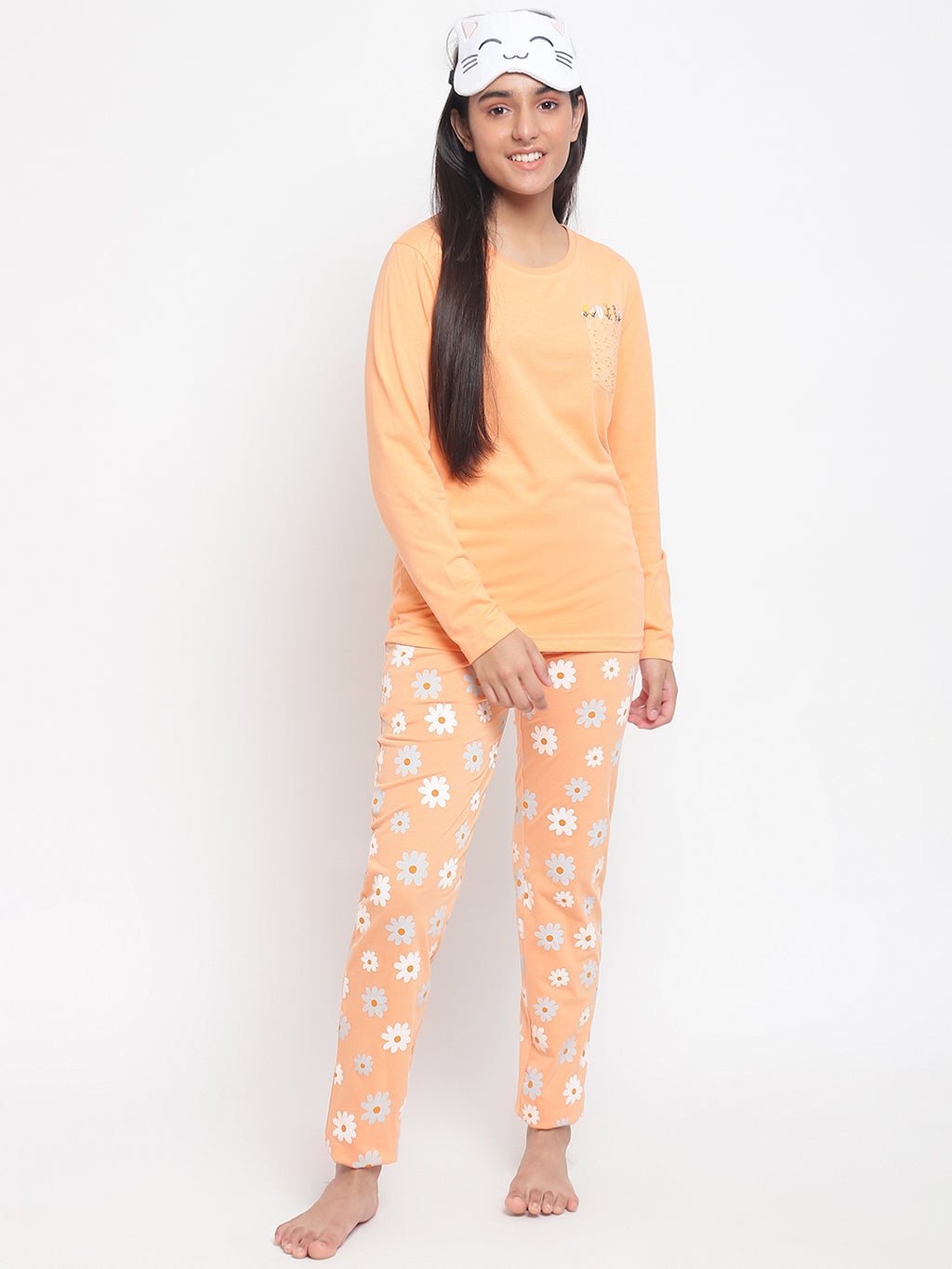 Li'l Tomatoes Girls Cotton Night Suits