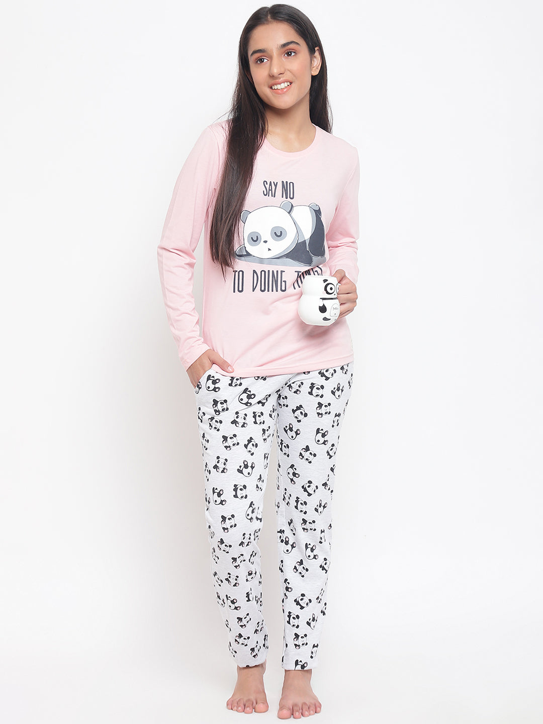 Li'l Tomatoes Girls Cotton Night Suits