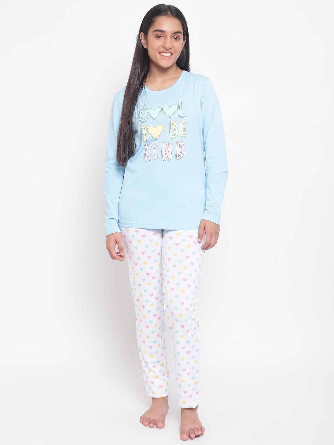 Li'l Tomatoes Girls Cotton Night Suits