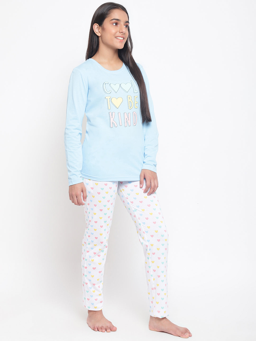 Li'l Tomatoes Girls Cotton Night Suits