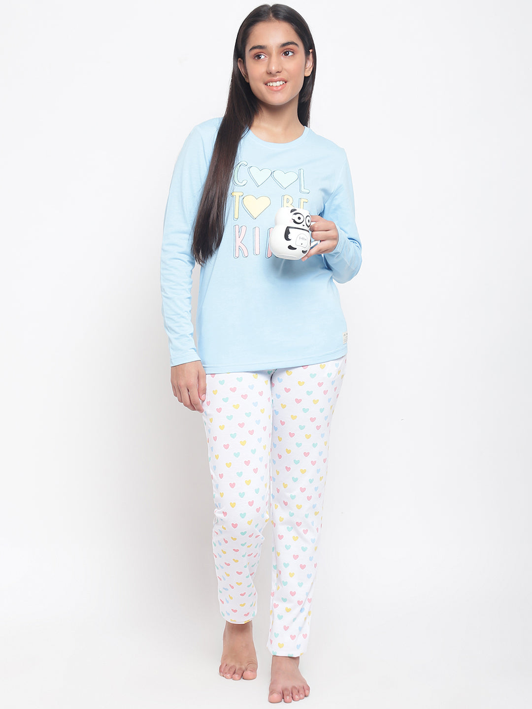 Li'l Tomatoes Girls Cotton Night Suits