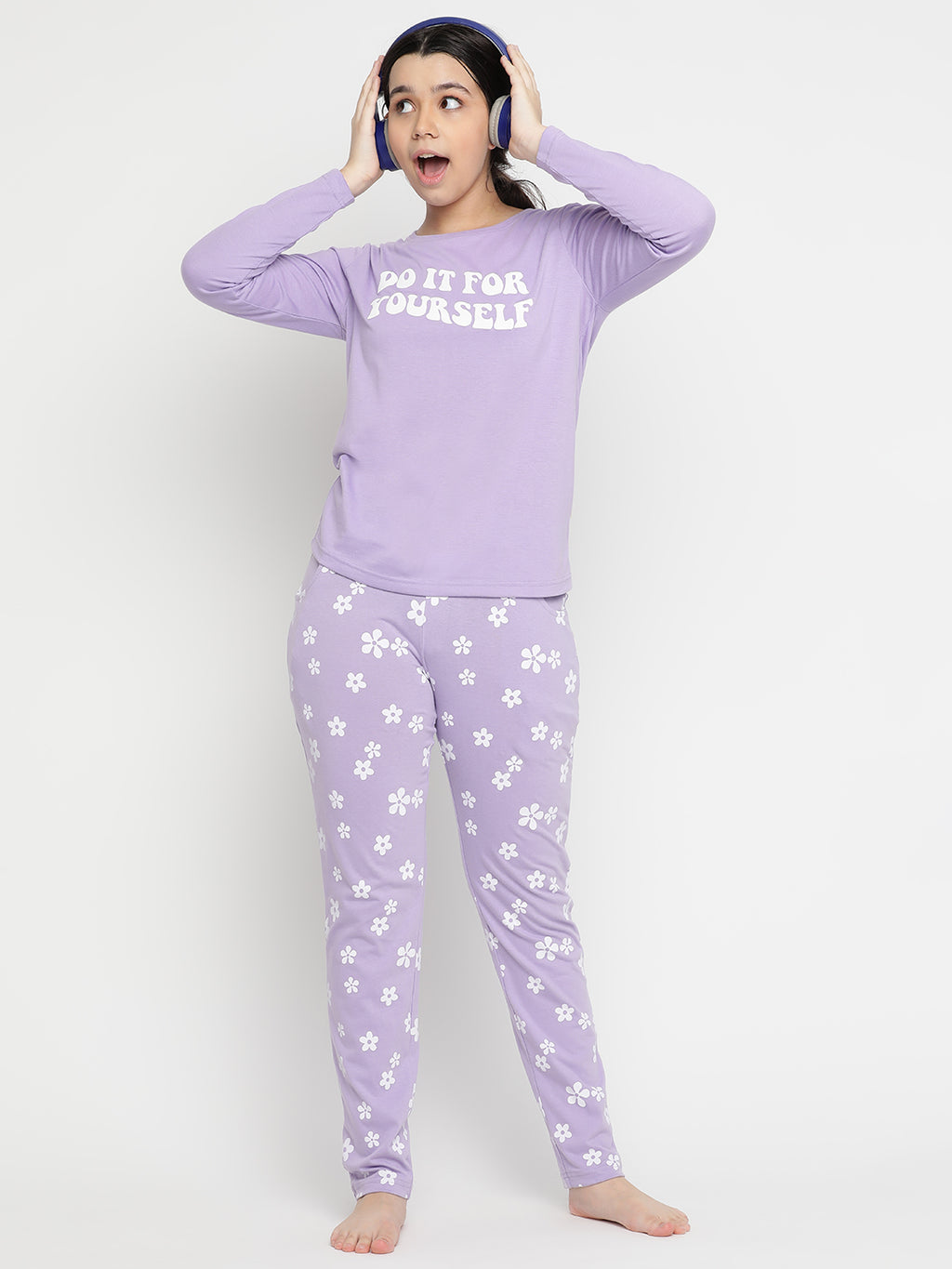 Lil Tomatoes Girls Cotton Night Suits