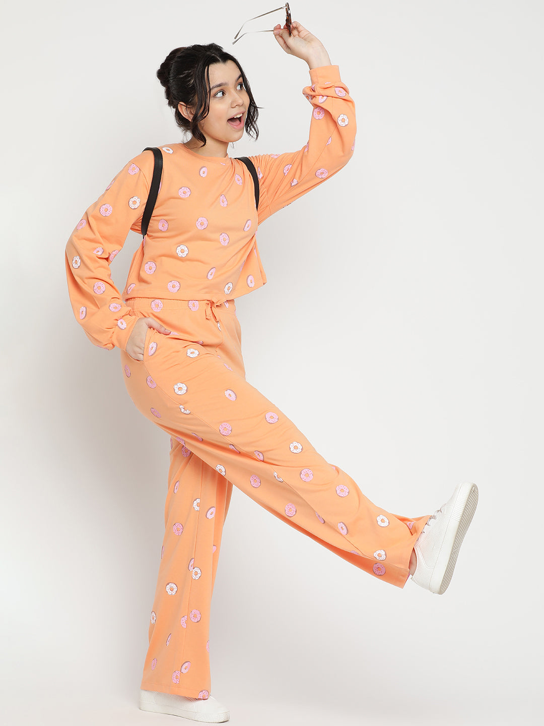 Lil Tomatoes Girls Cotton Night Suits