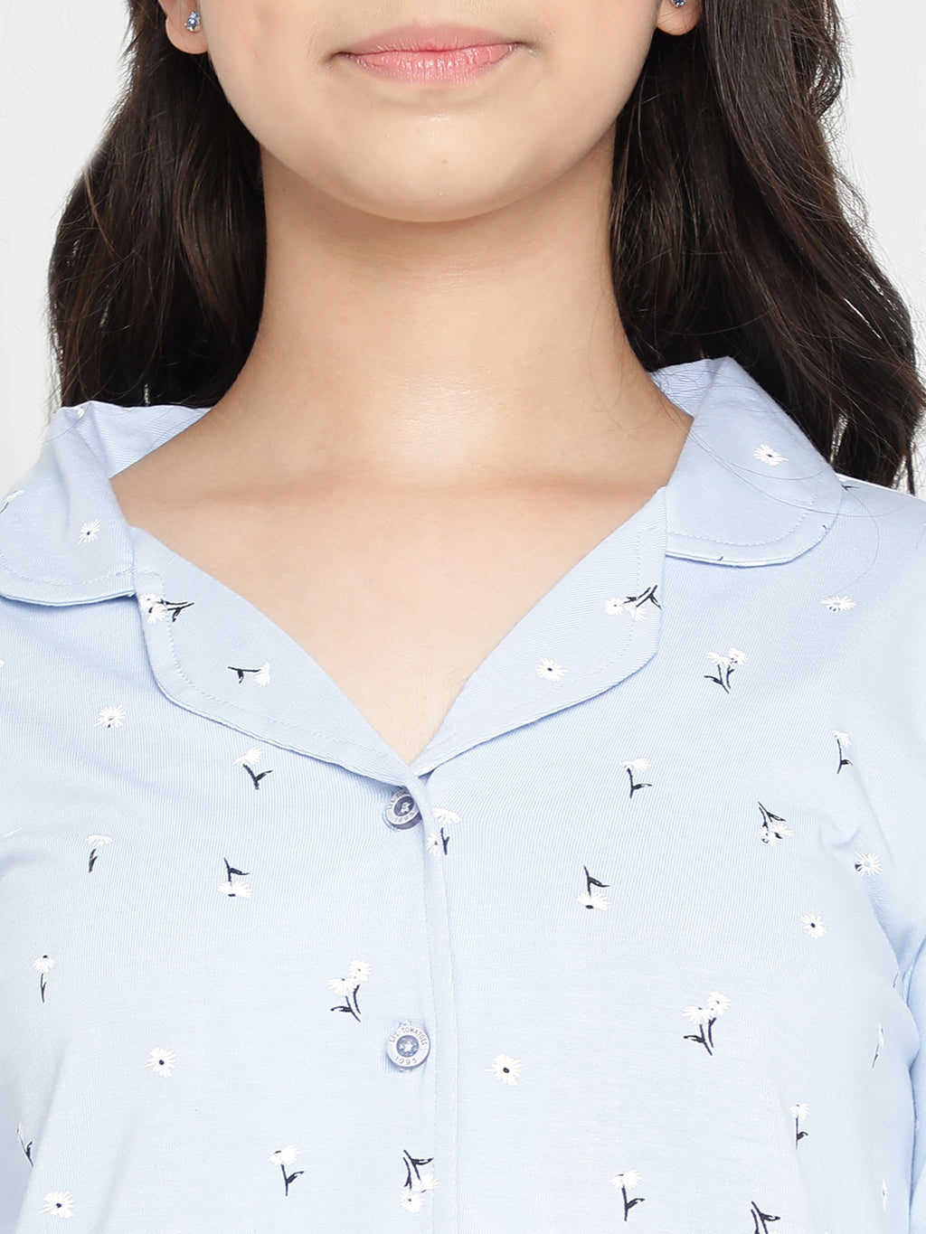 Lil Tomatoes Girls Cotton Night Suits