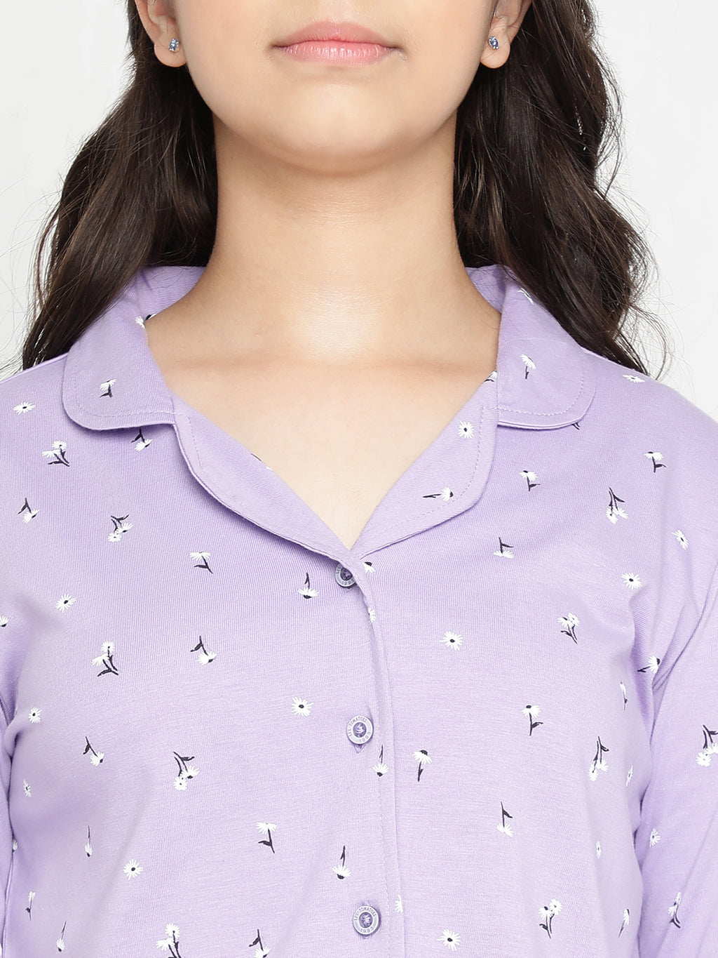 Lil Tomatoes Girls Cotton Night Suits