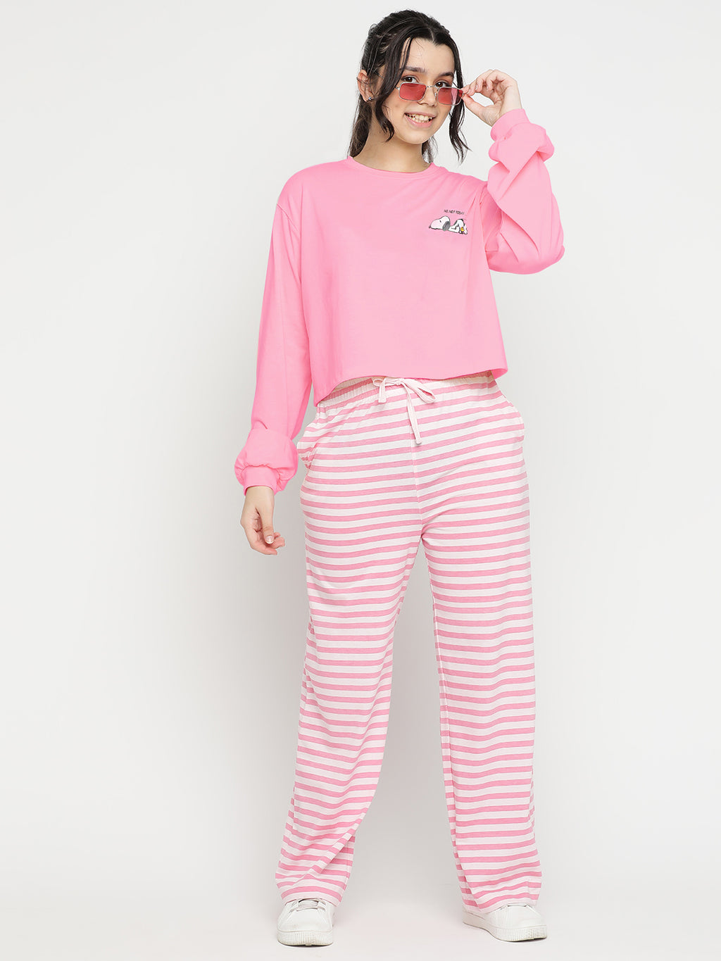 Lil Tomatoes Girls Cotton Night Suits