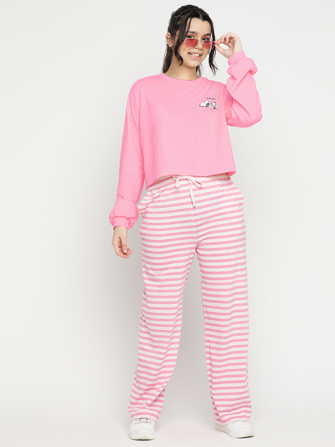 Lil Tomatoes Girls Cotton Night Suits