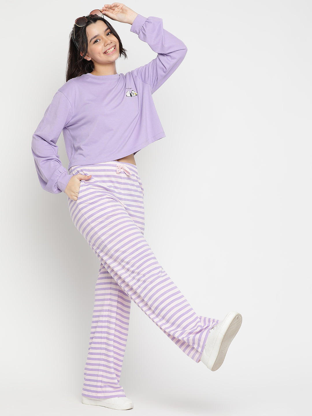 Lil Tomatoes Girls Cotton Night Suits
