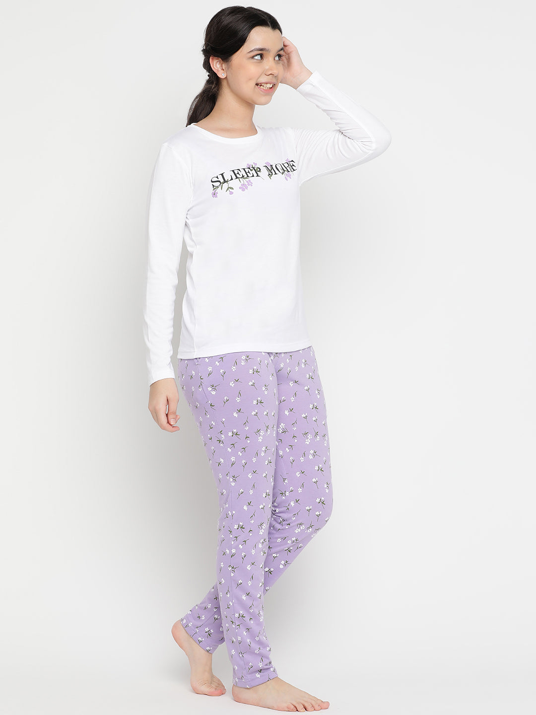 Lil Tomatoes Girls Cotton Night Suits