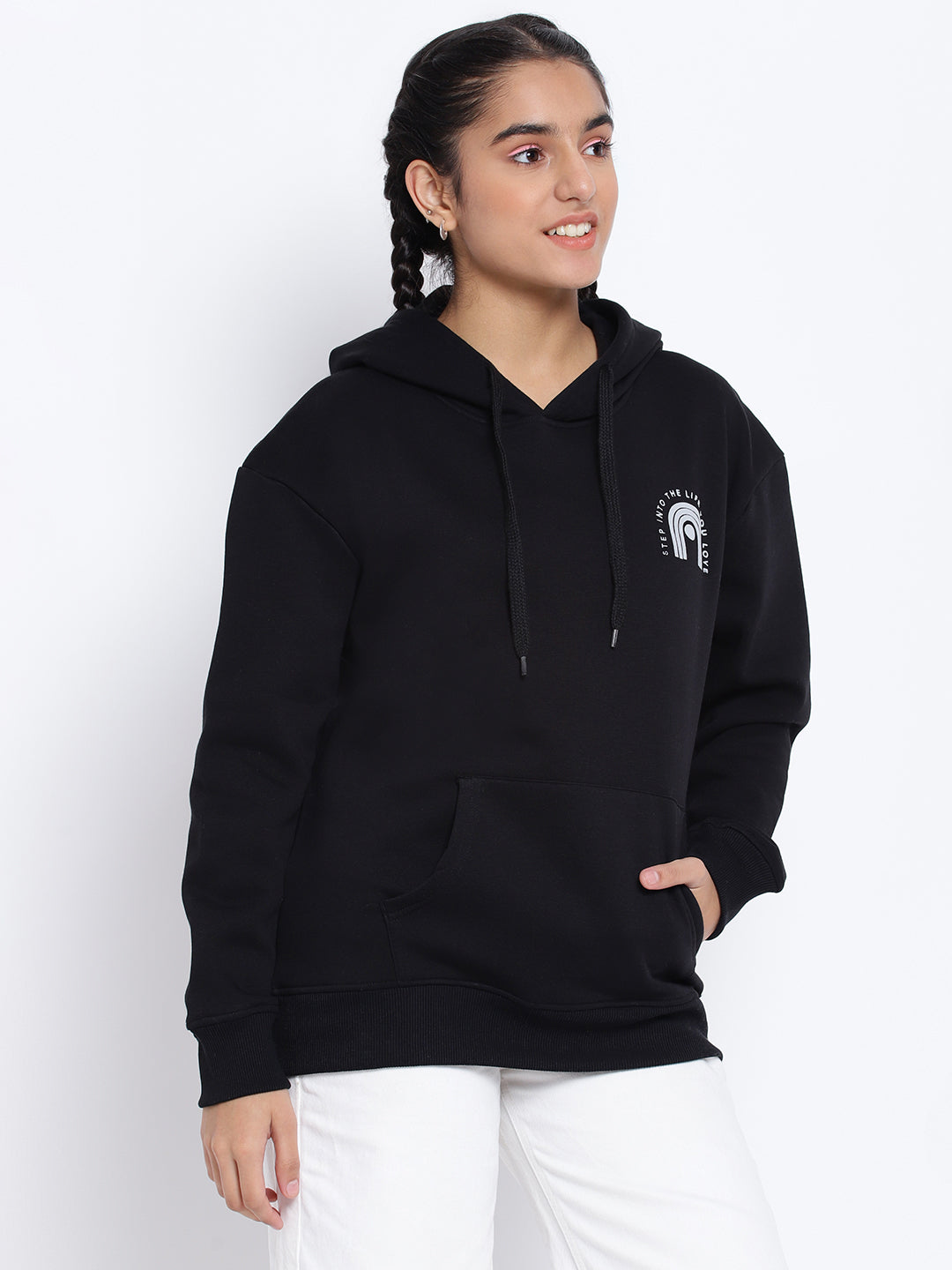 Lil Tomatoes Girls Cotton Fleece Sweatshirt